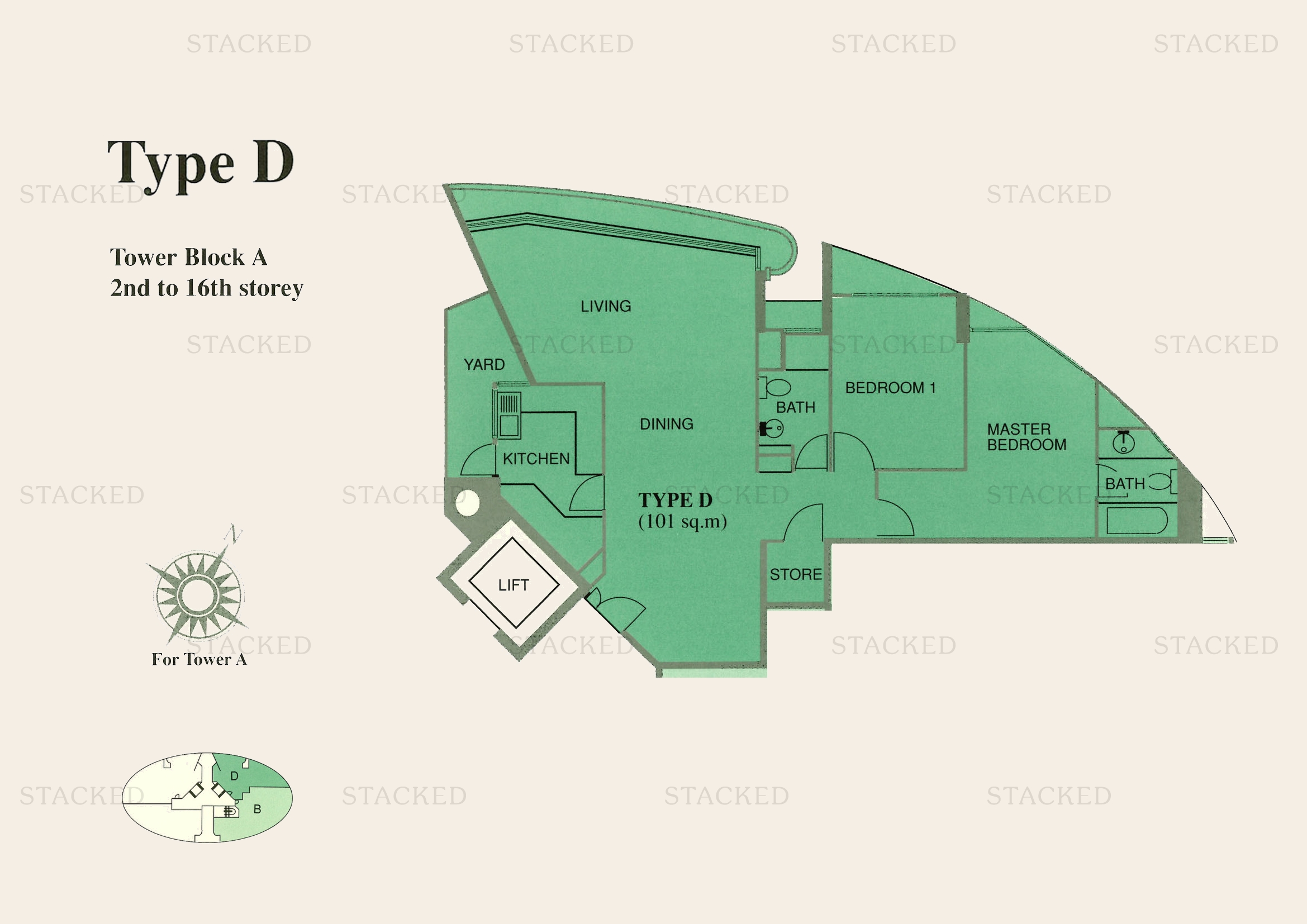 Stacked homes Astor Green Singapore Condo Floor Plans, Images And